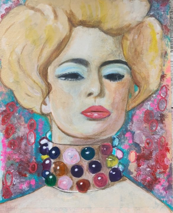 Isa Portret Mixed Media
