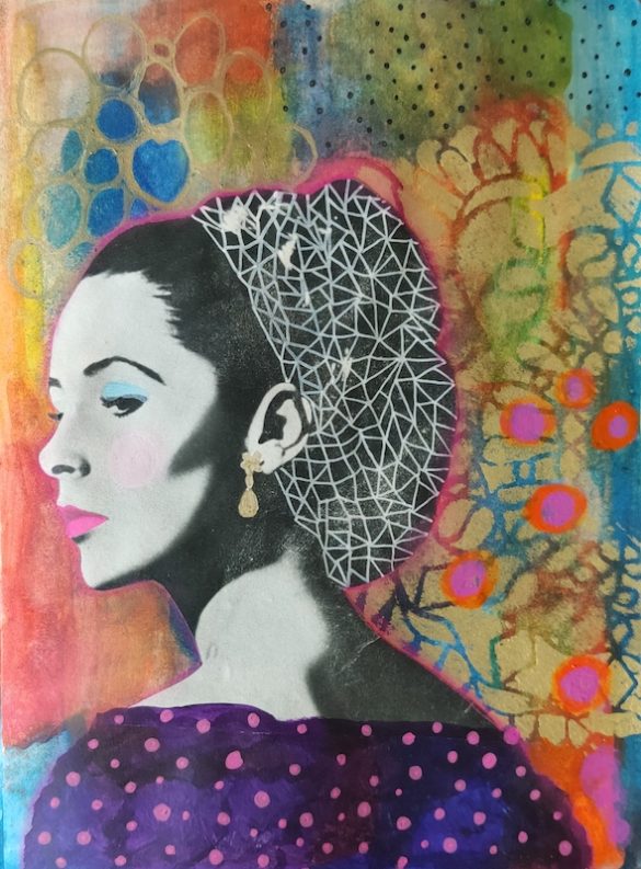 art journal strong women