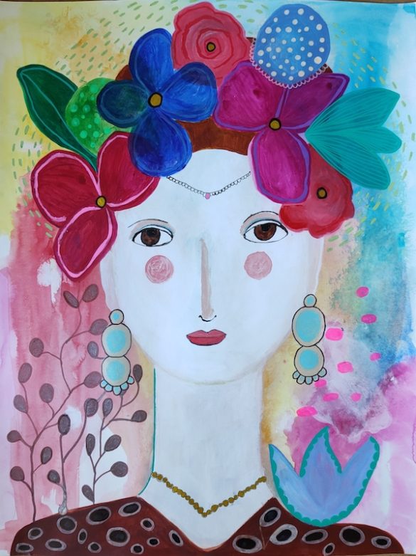 Intuitive Art Be Your Own Goddess
